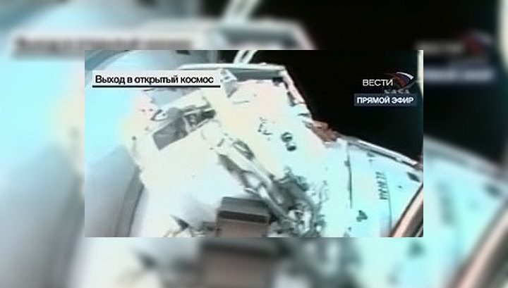 Астронавты заменили бак с азотом
