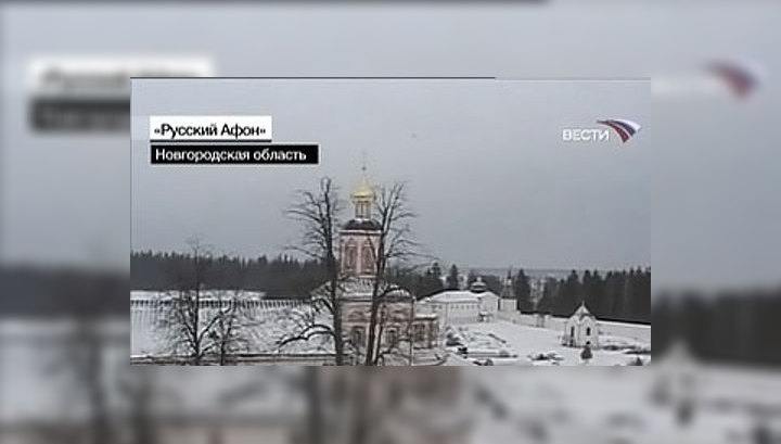 Сегодня Алексий II освятит Успенский собор "Русского Афона"