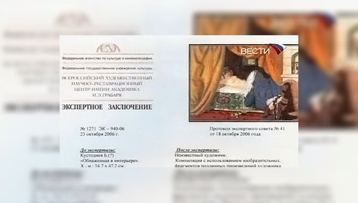 Мир живописи снова потряс скандал