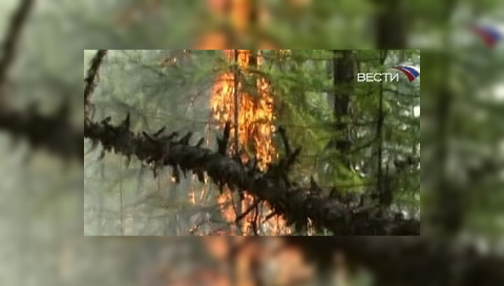 Лесные пожары приближаются к Якутску