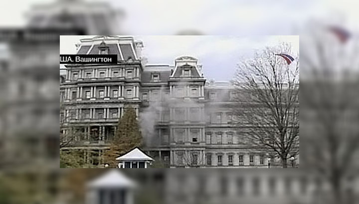 Пожаром поврежден кабинет вице-президента США