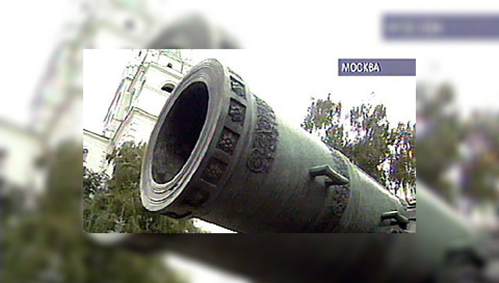 Российская артиллерия отмечает 620-летие