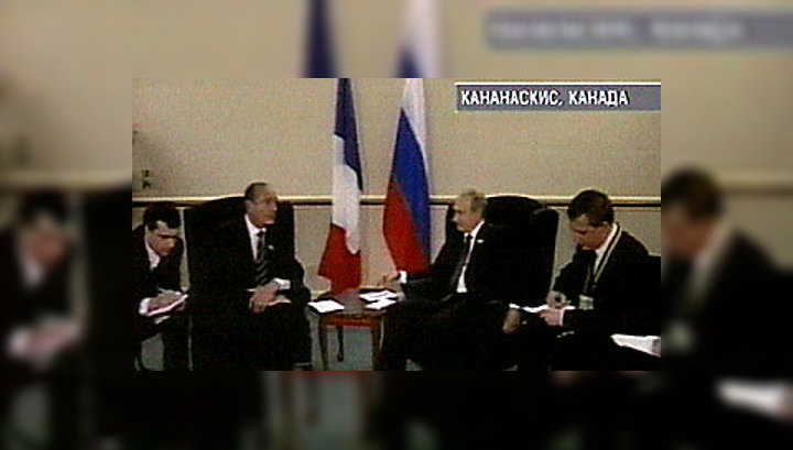 Владимир Путин и Жак Ширак встретятся в Сочи 19-20 июля