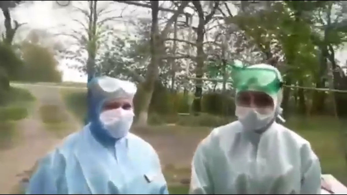 "Я вам не дам ничего!": у жителя Кубани пришлось принудительно взять анализ на коронавирус