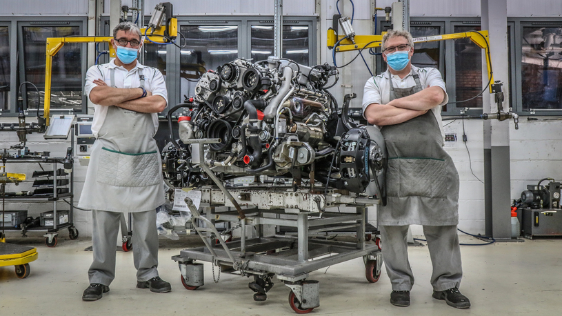 Bentley выпустила последний мотор объемом 6,75 л
