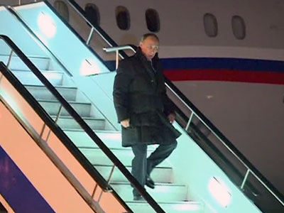 Владимир Путин проинспектировал ход строительства космодрома Восточный