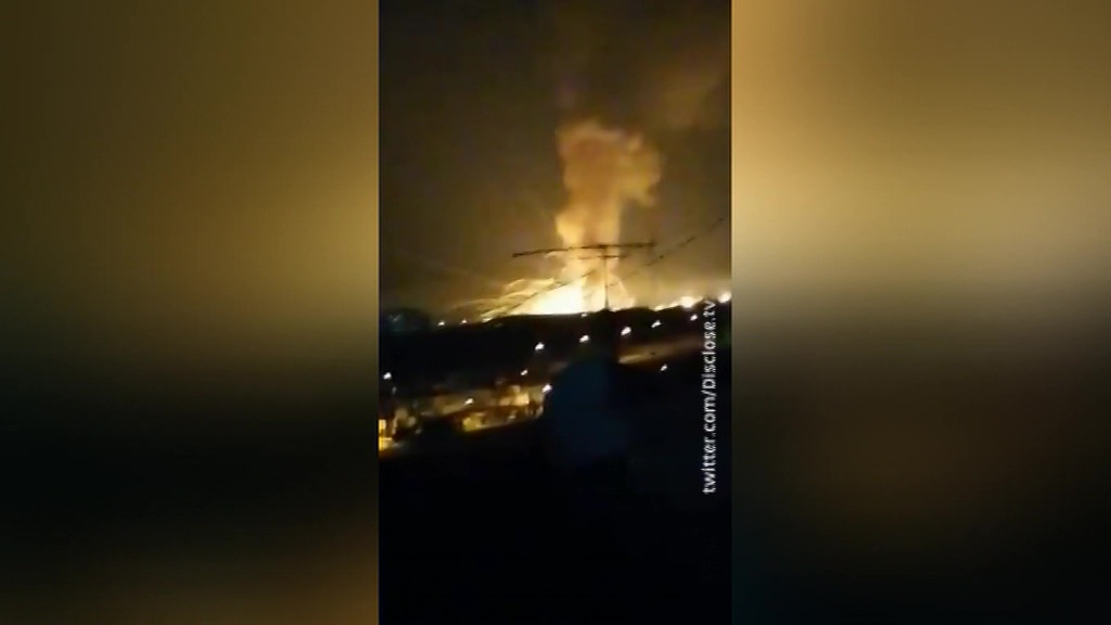 В Иордании взорвался склад боеприпасов