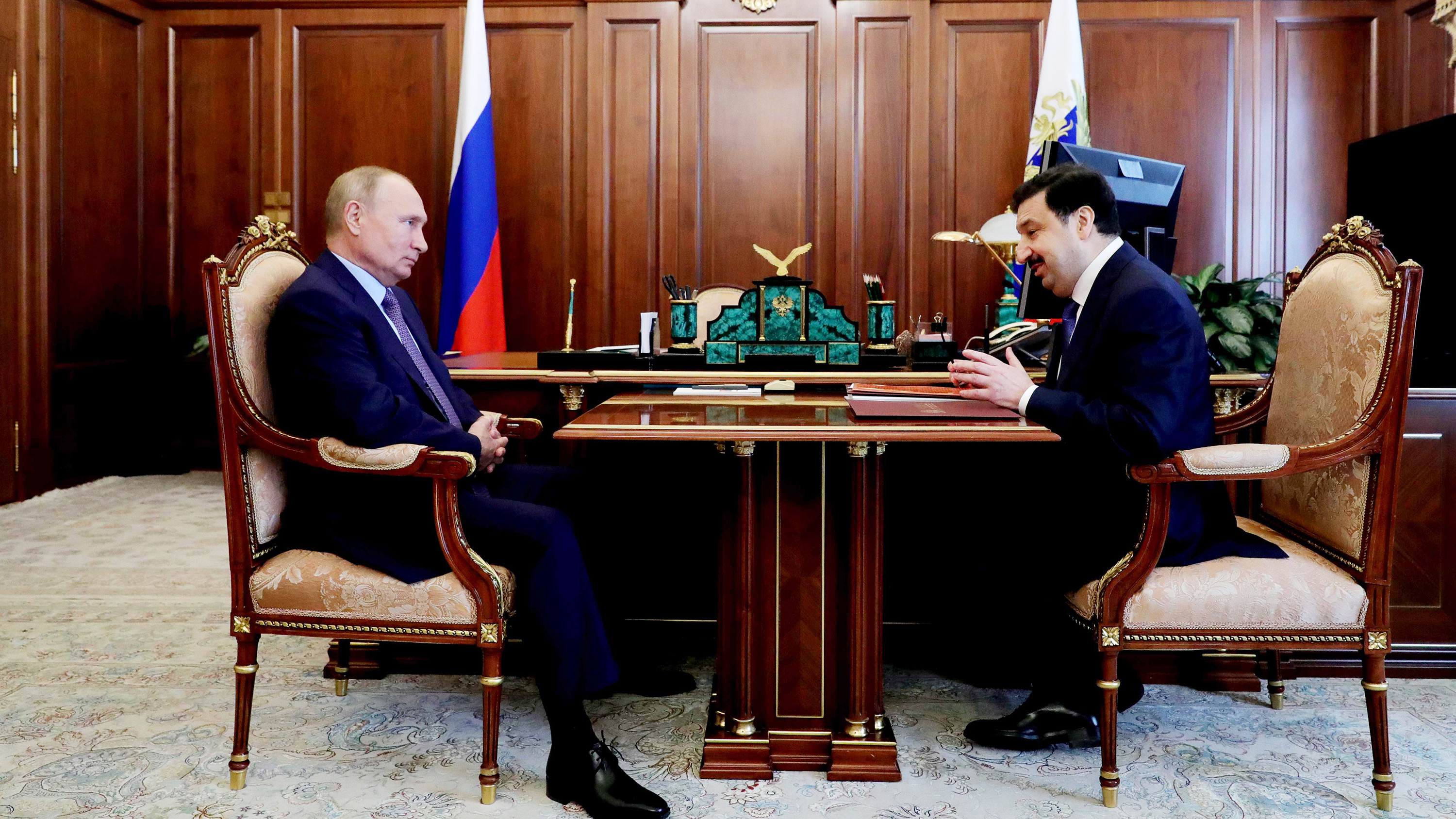 Путин встретился с Мау