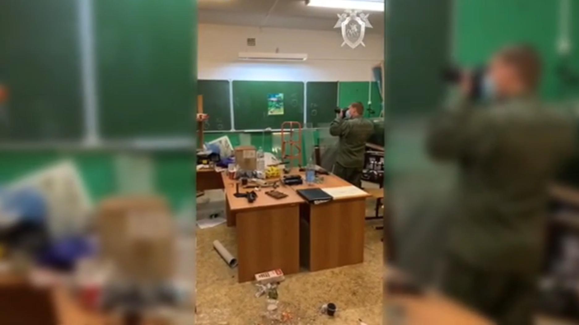 Место гибели подростка в детско-юношеском центре в Лобне сняли на видео