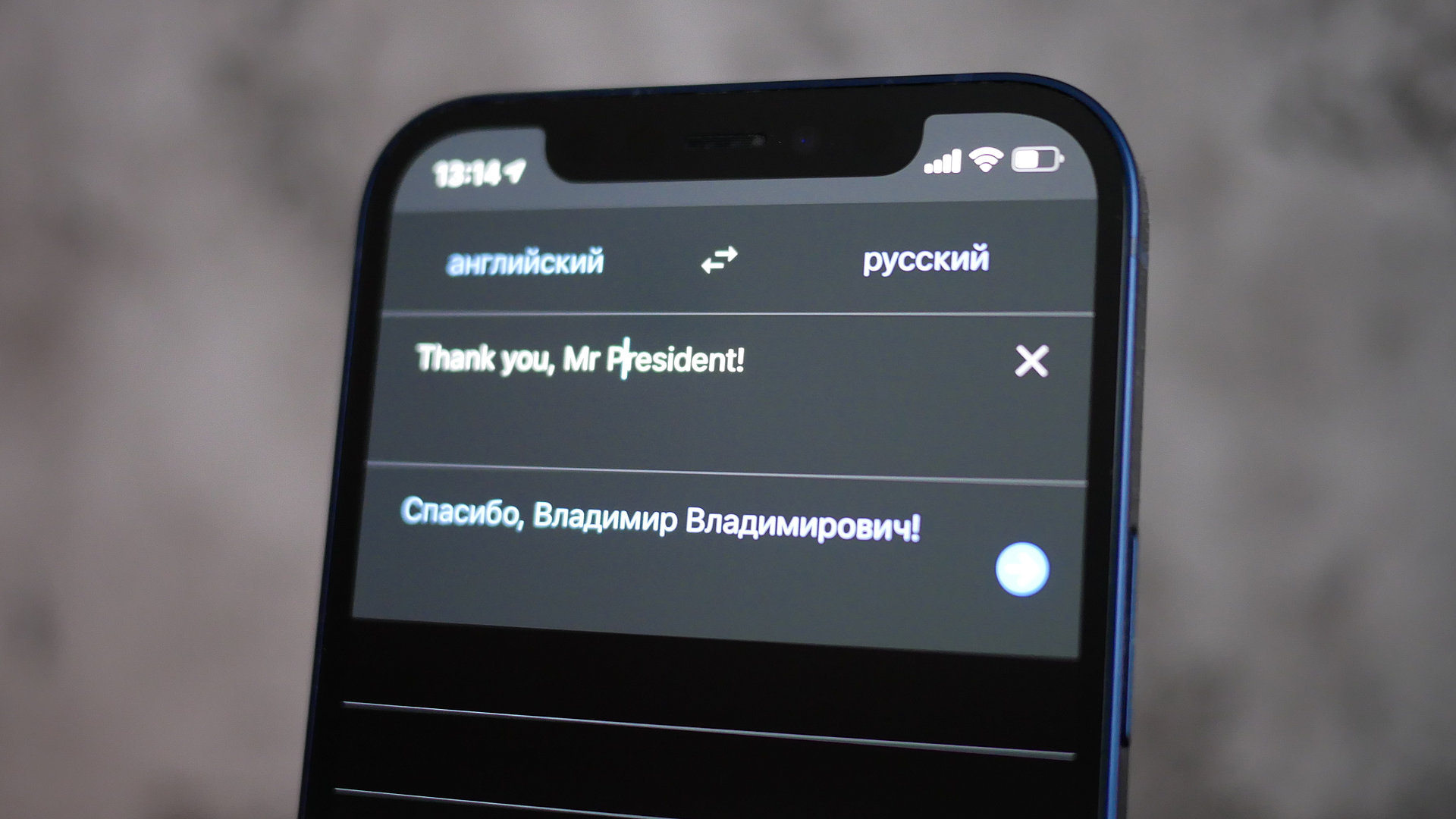 Переводчик Google сломался на "Владимире Владимировиче"