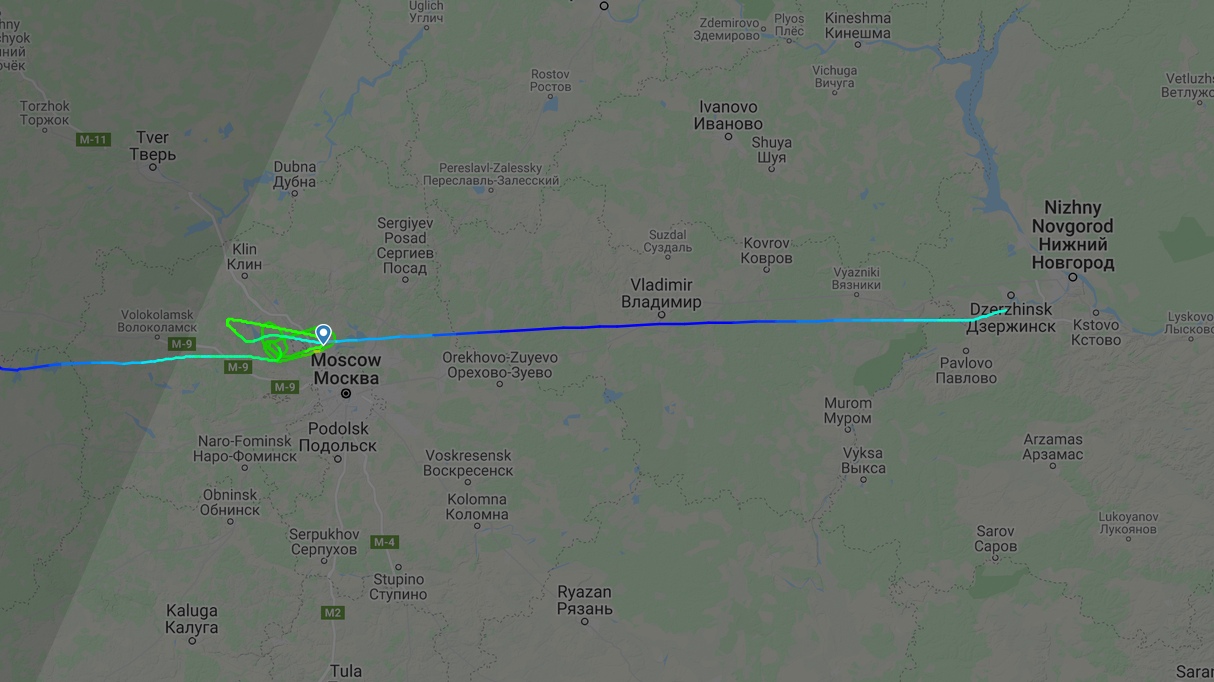 Ту-204 совершил аварийную посадку в Нижнем Новгороде