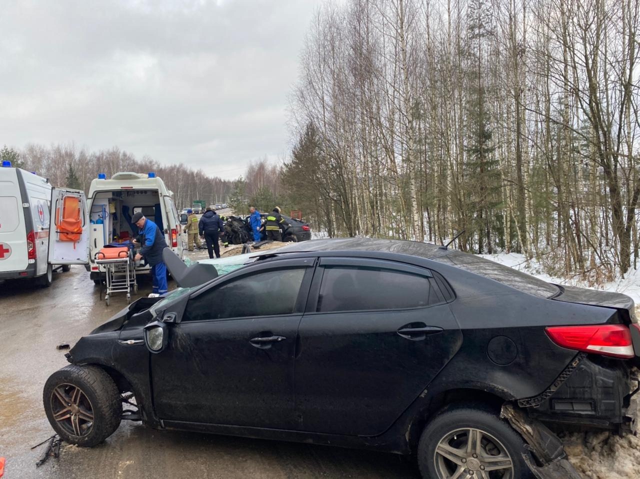 Три человека погибли в аварии на востоке Подмосковья