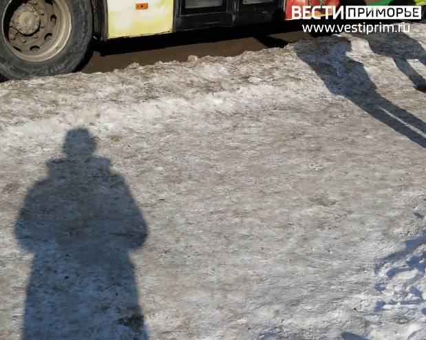 "Ждем скорую": во Владивостоке водитель автобуса отменил рейс из-за происшествия с ребенком
