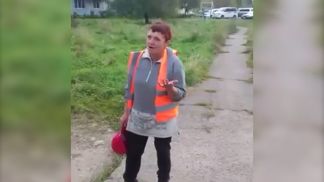 Дворник из Арсеньева удивила своим вокалом горожан