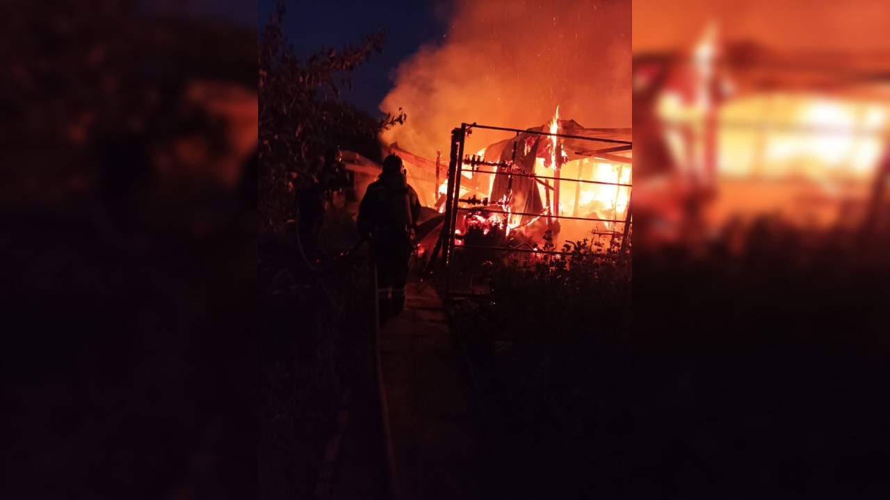 В Челнах проводится проверка после гибели на пожаре отца с дочерью