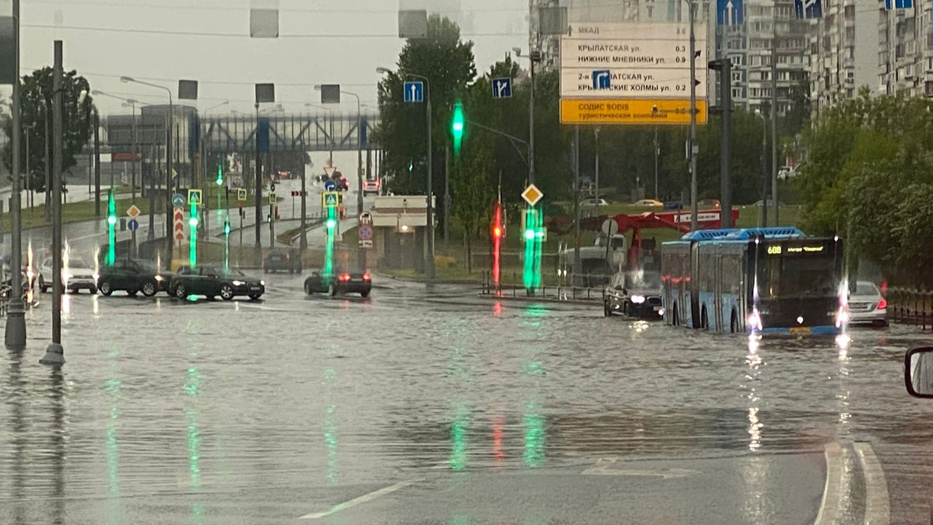 На Русской равнине продолжаются суперливни