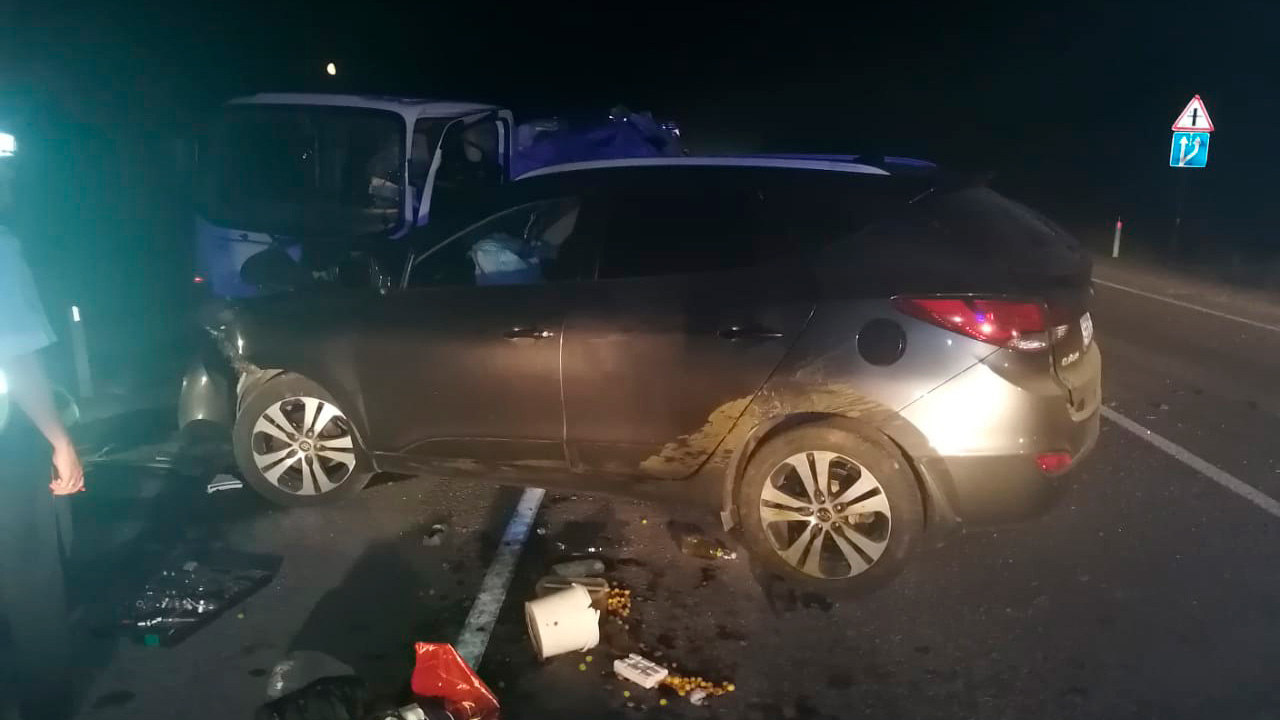 На скорости в сбитую корову: в Челябинской области в ДТП пострадали 4 человека