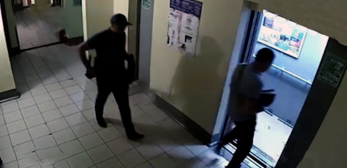 Появилось видео момента перед убийством в лифте казанской многоэтажки