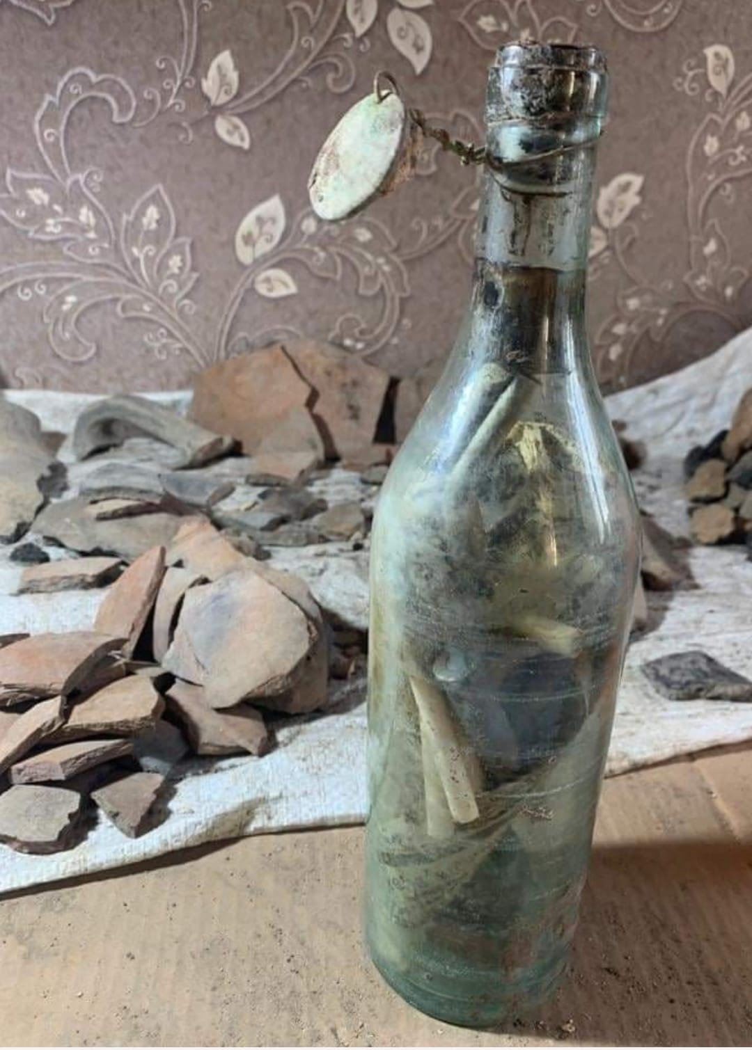 На Дону нашли бутылку 1901 года с письмом в будущее
