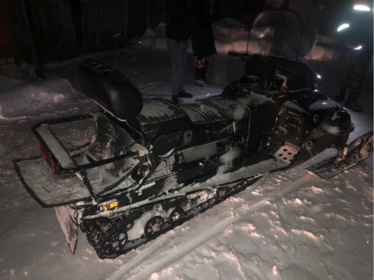 Пьяный водитель снегохода насмерть сбил женщину