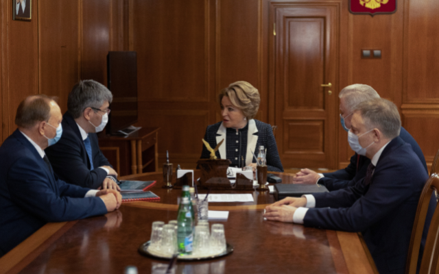 Валентина Матвиенко встретилась с главой Бурятии