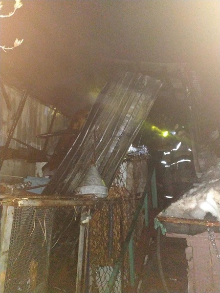 Два человека погибли в ночном пожаре в Оренбурге