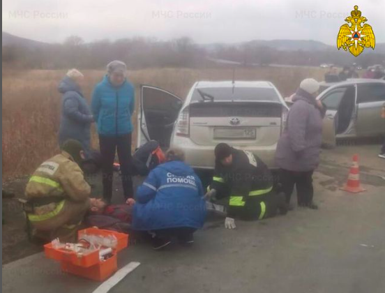 В ДТП в Приморье пострадали шесть человек, один ребенок погиб