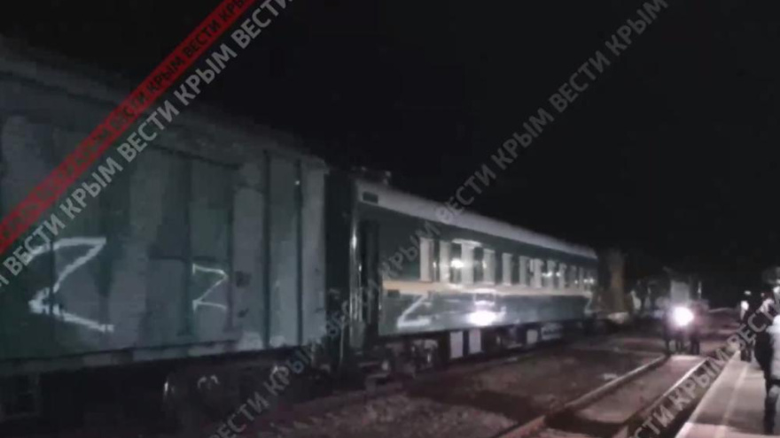 В Крым привезли на поезде более 200 иностранцев