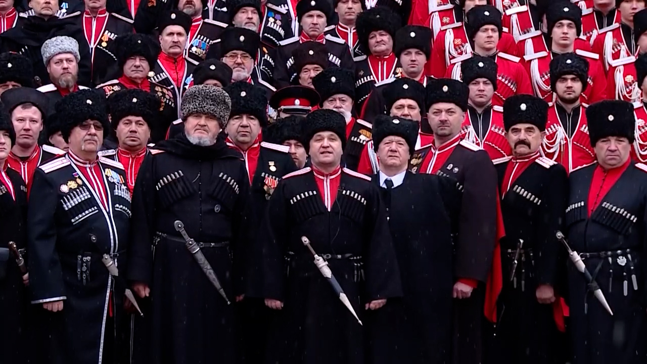 Казаки Кубани поддержали действия России по наведению мира