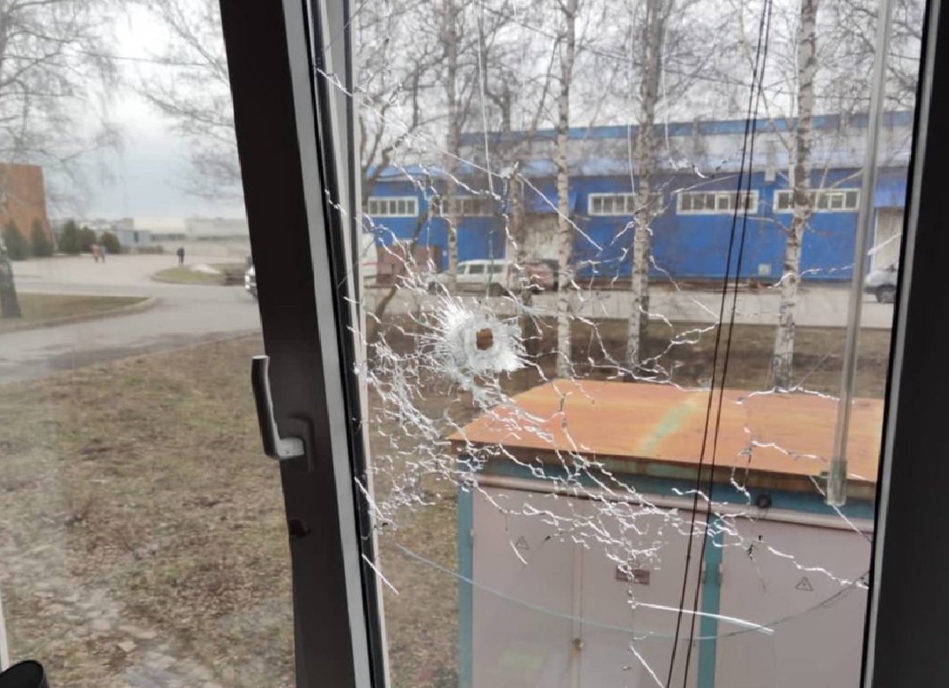 Помимо нефтебазы в Белгороде под удар попала типография