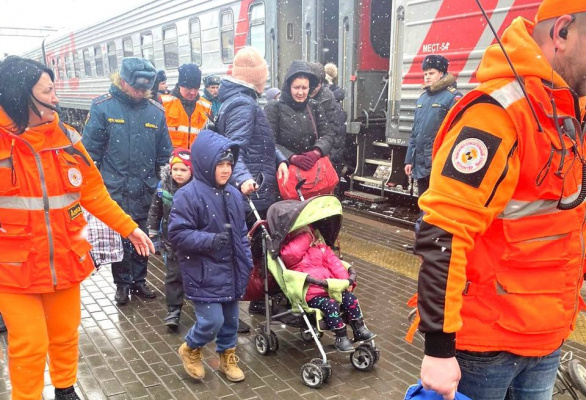 В Нижний Новгород приехали беженцы из Донбасса