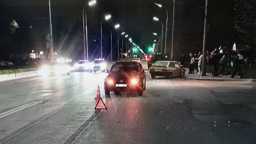 Жители Орла получили травмы при столкновении автомобилей