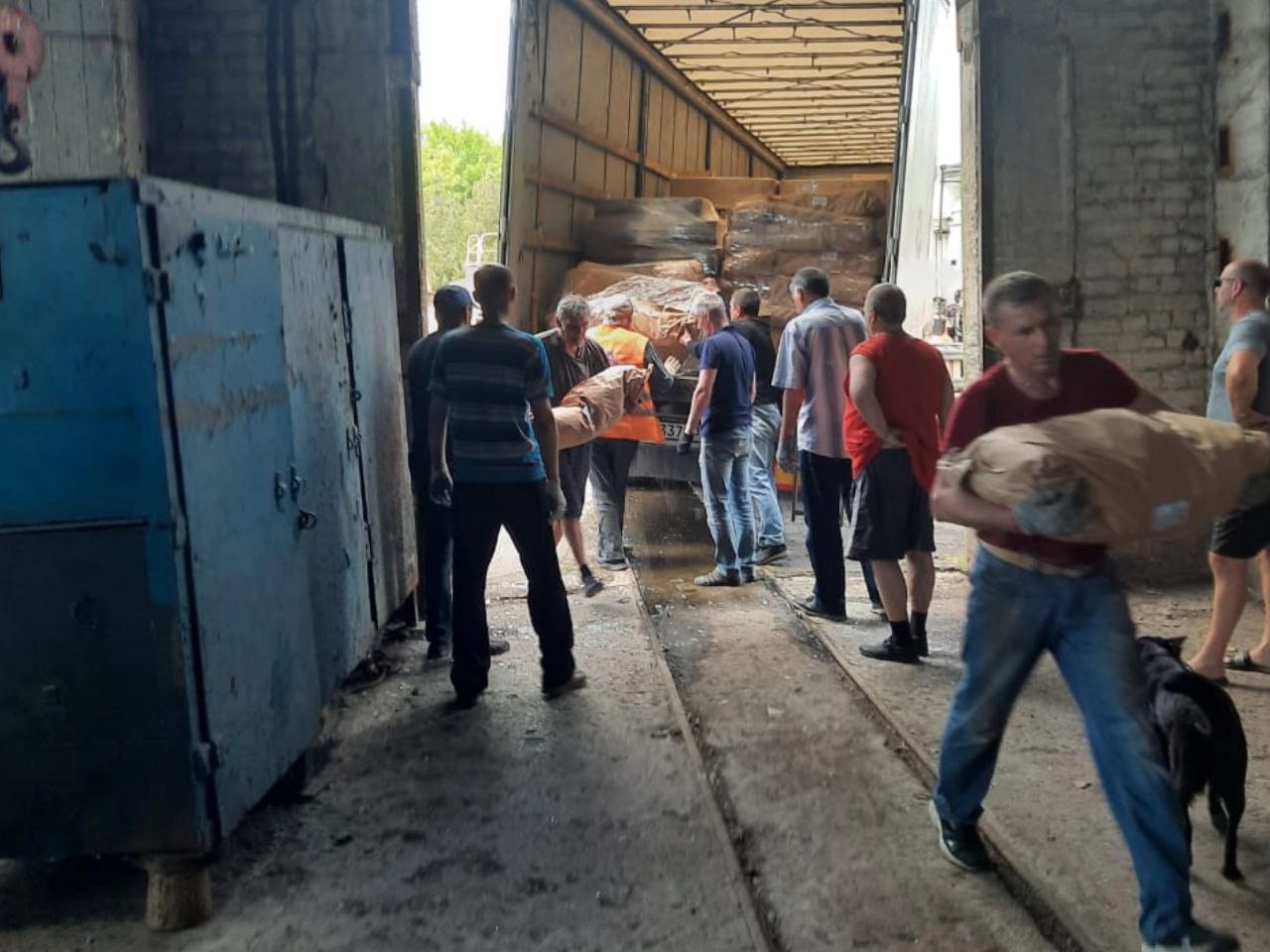Гуманитарная помощь из Владимирской области доставлена в город Докучаевск ДНР