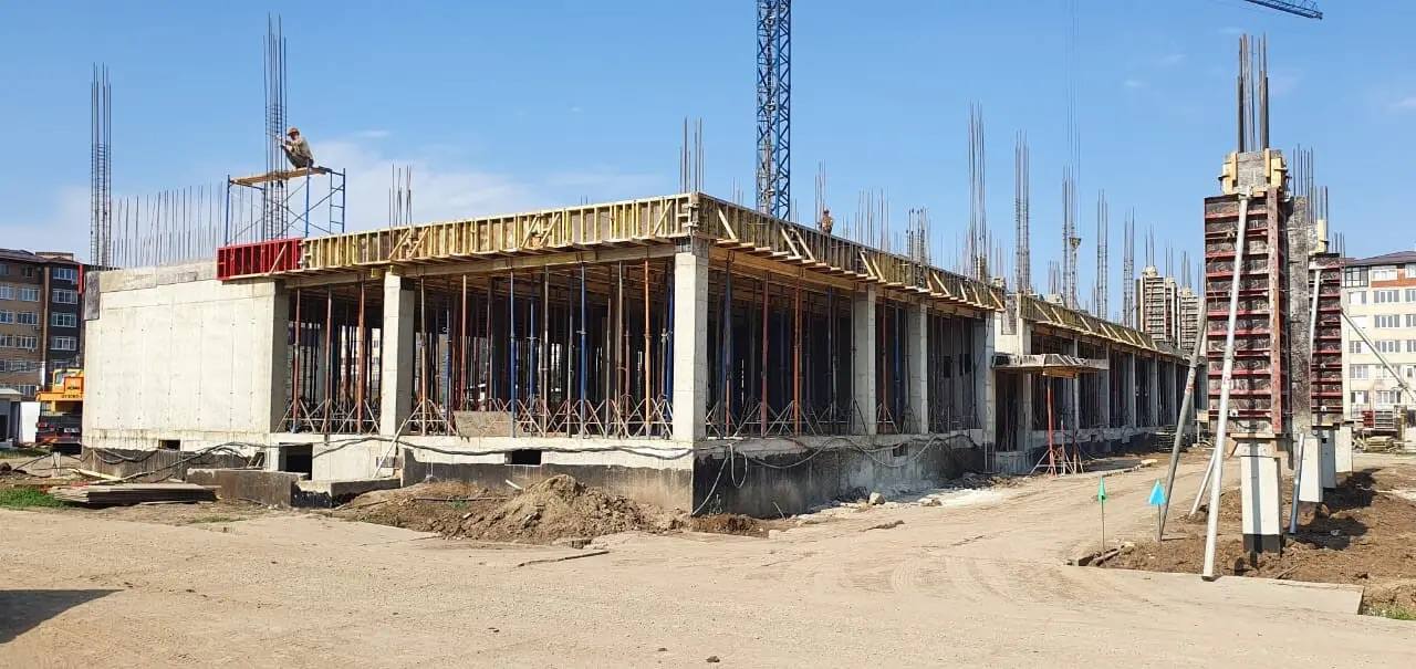 В Краснодаре строят новую школу на 1500 мест