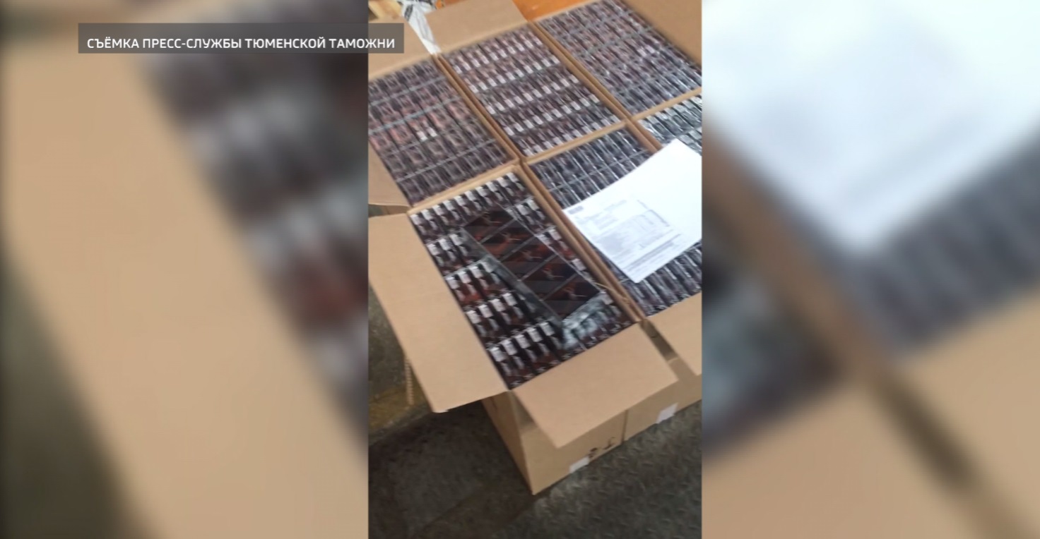 Больше 28 тысяч пачек контрафактных сигарет обнаружили на складе известной транспортной компании в Тюмени