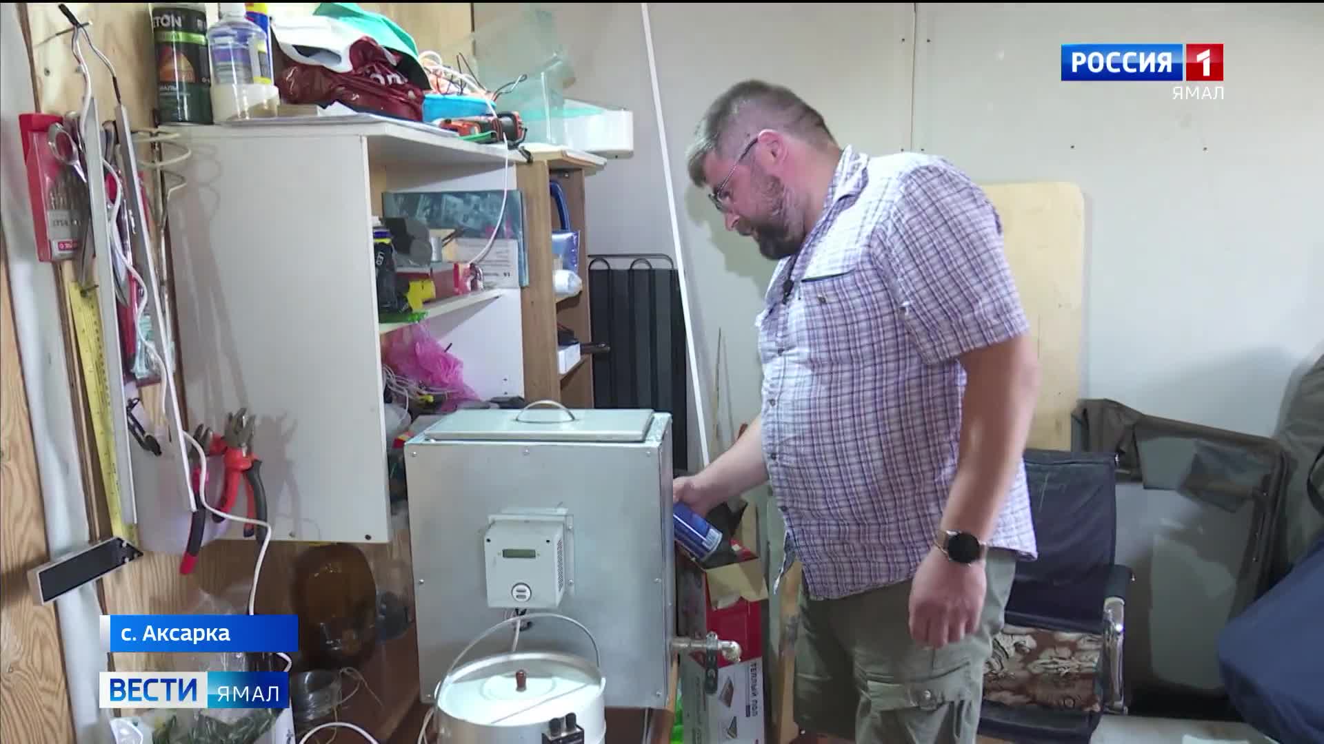 Ямальский изобретатель научился добывать электричество из снега и огня