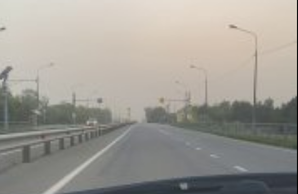 Пыльная буря накрыла Кубань