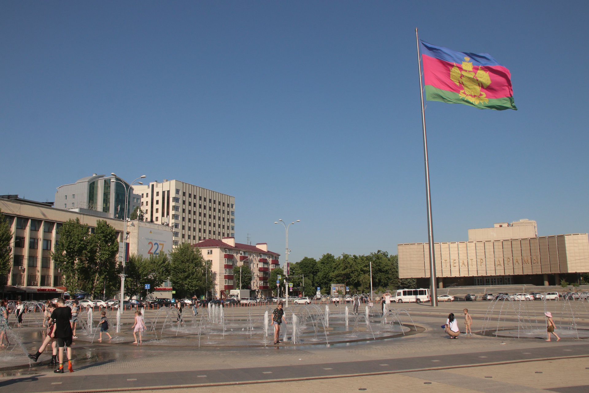 Первое шоу дронов пройдет в Краснодаре в День города