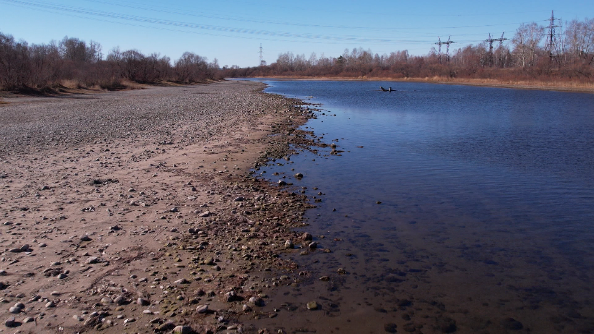 Период понижения уровня воды на реках — межень — начался в Иркутске и районе