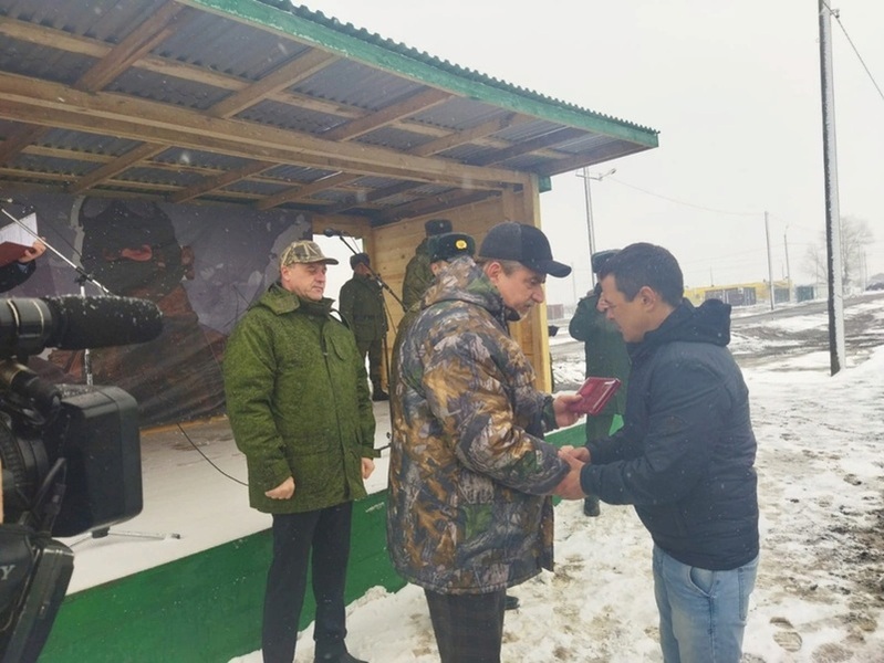 Оренбуржцы из батальона "Барс 11" получили госнаграды