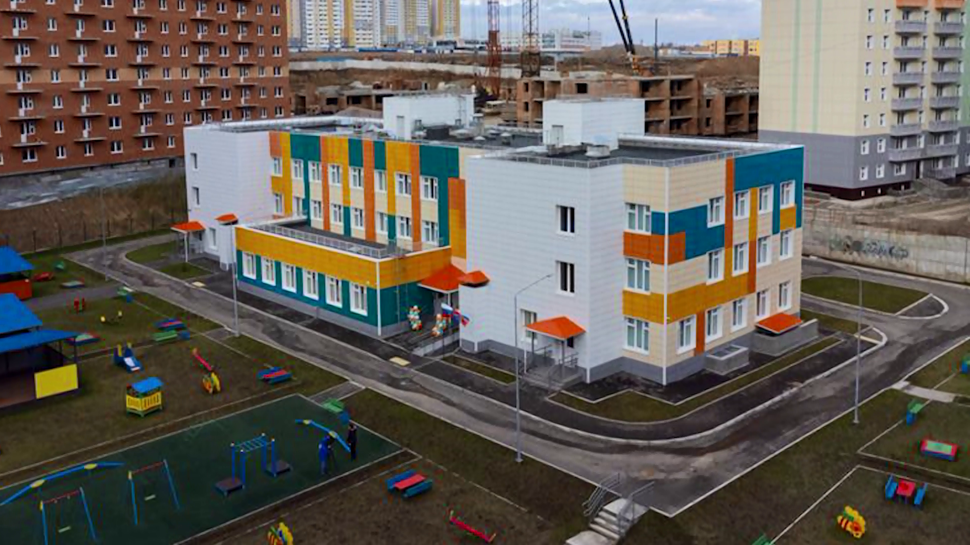 Новый детский сад открыли в микрорайоне Солнечный