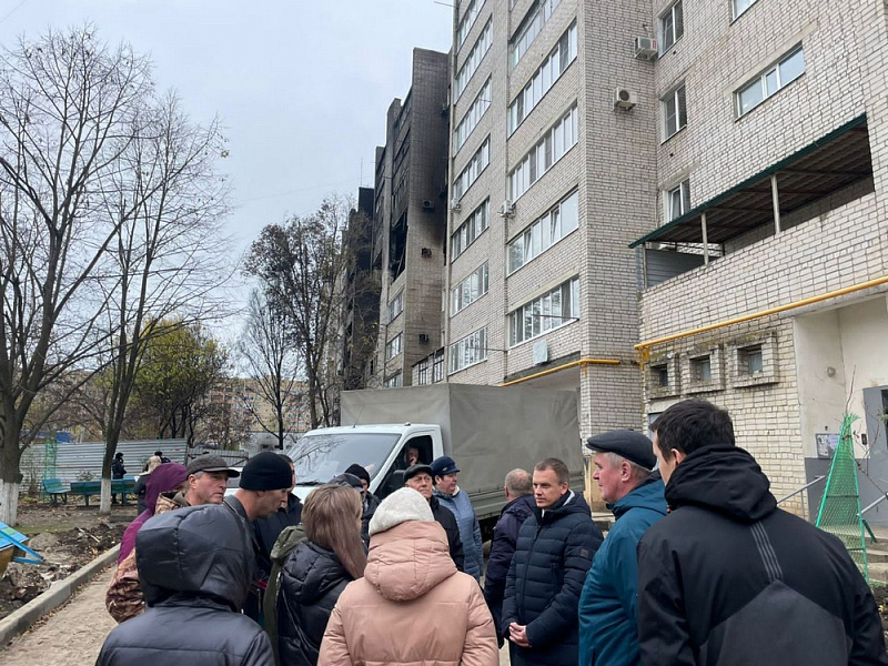 В пострадавшем от самолета доме в Ейске расселят еще один подъезд