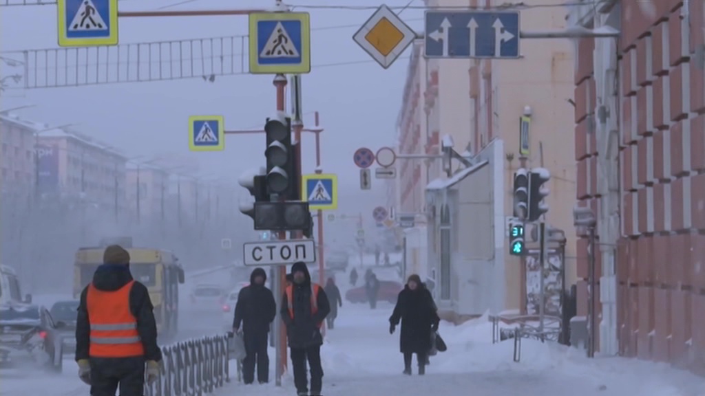 В Европейскую часть России приходит зима