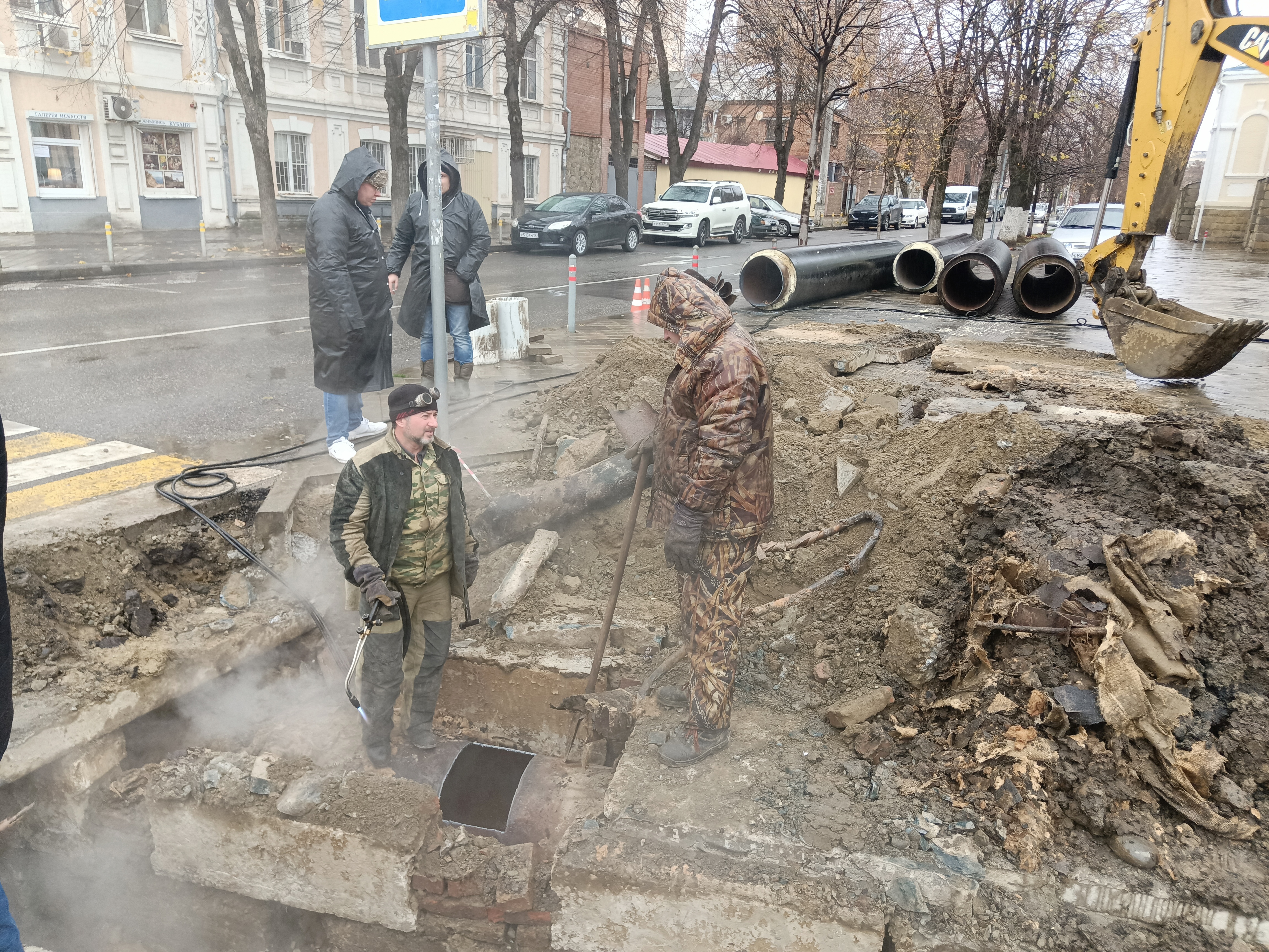Тепло в дома в центре Краснодара планируют вернуть к 22:00