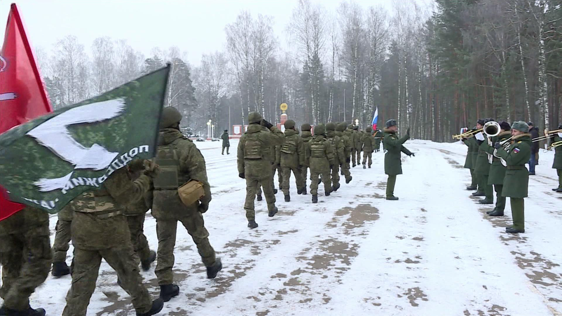 Танковый батальон "Аврора" отправился на передовую