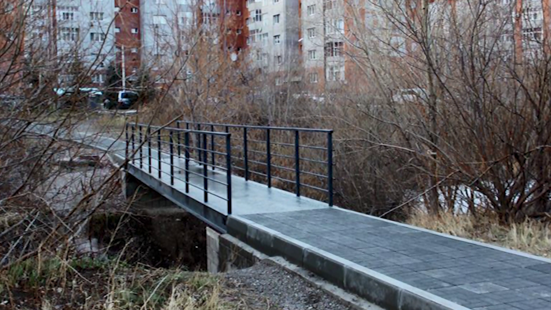 4 пешеходных моста отремонтировали в Красноярске