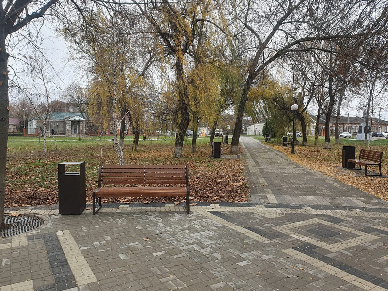 На Кубани вдохнули новую жизнь в парк в сельской местности