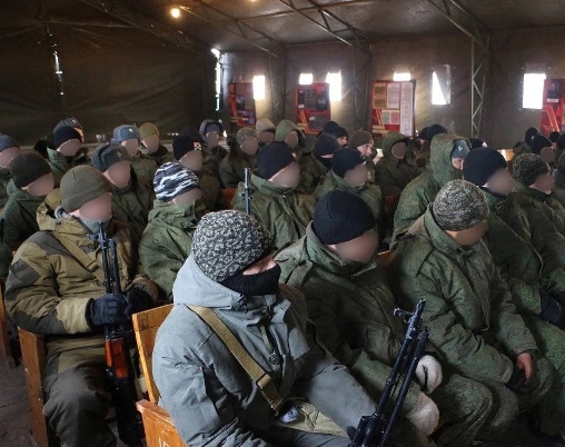 В Нижней Павловке слаженно проходит боевое учение мобилизованных и добровольцев