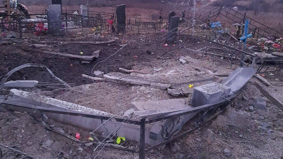 Украинские войска нанесли удар по кладбищу в Белгородской области
