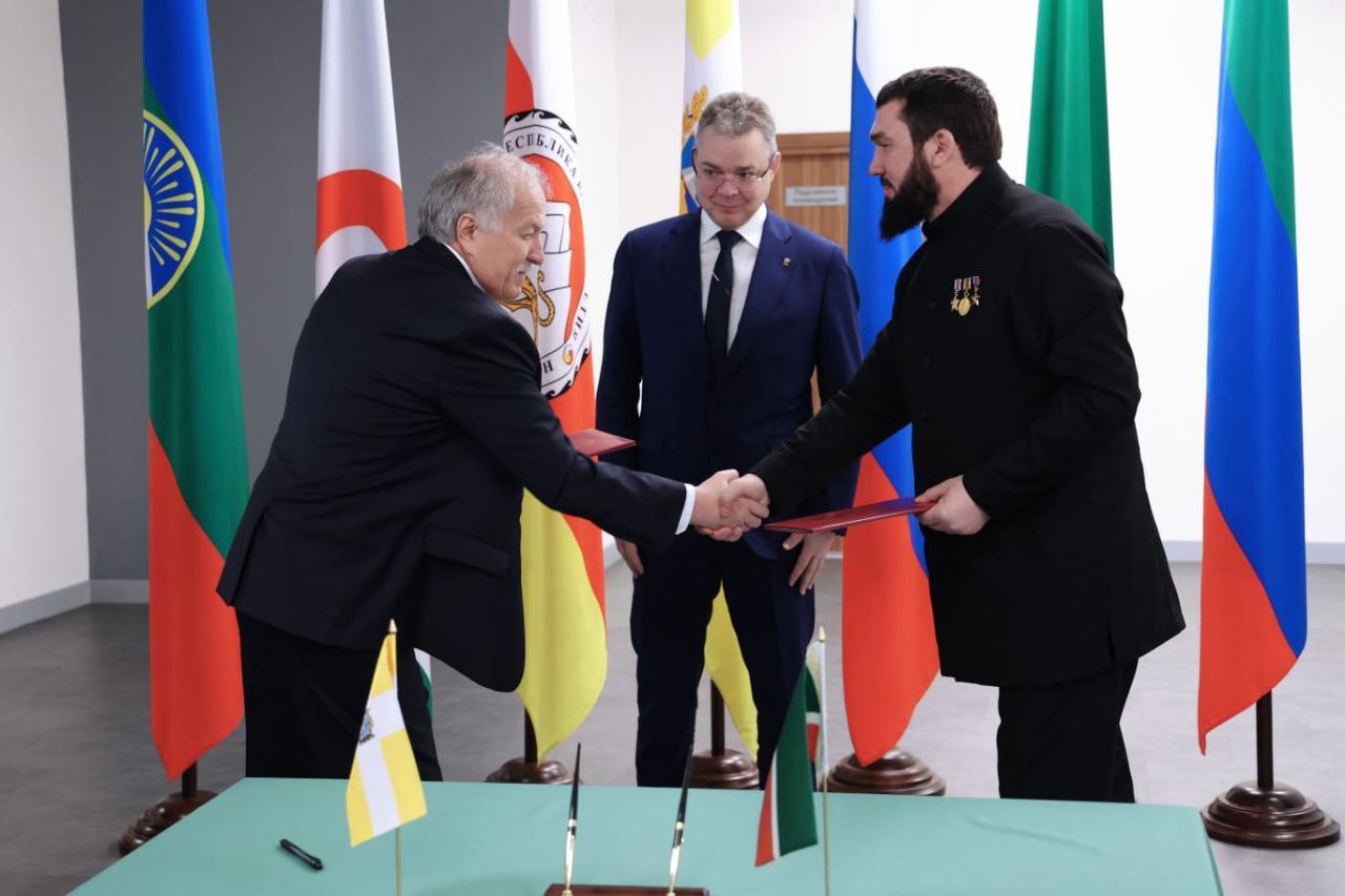 Парламент ЧР и дума Ставропольского края заключили соглашение о сотрудничестве